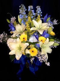 Spring Mix Lillies in Full Bloom Bouquet